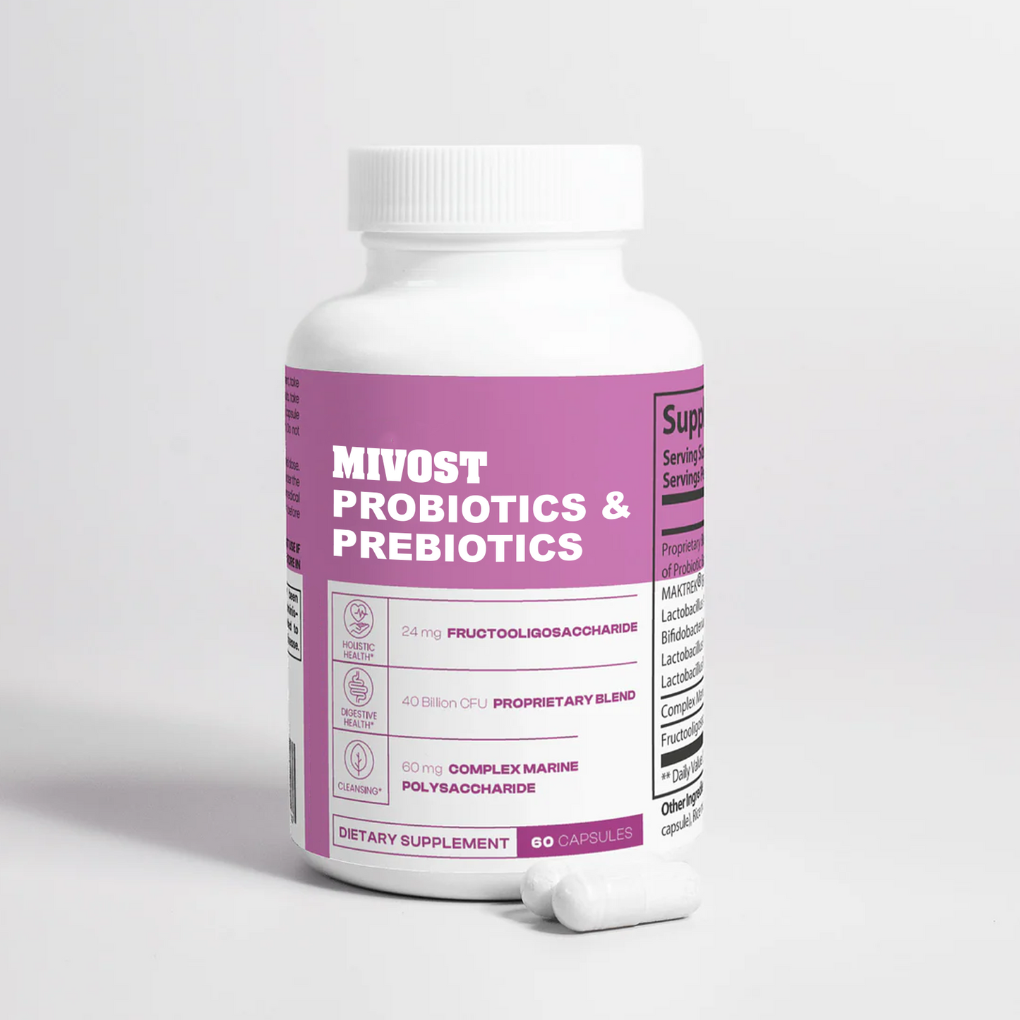 MIVOST PROBIOTIC & PREBIOTICS